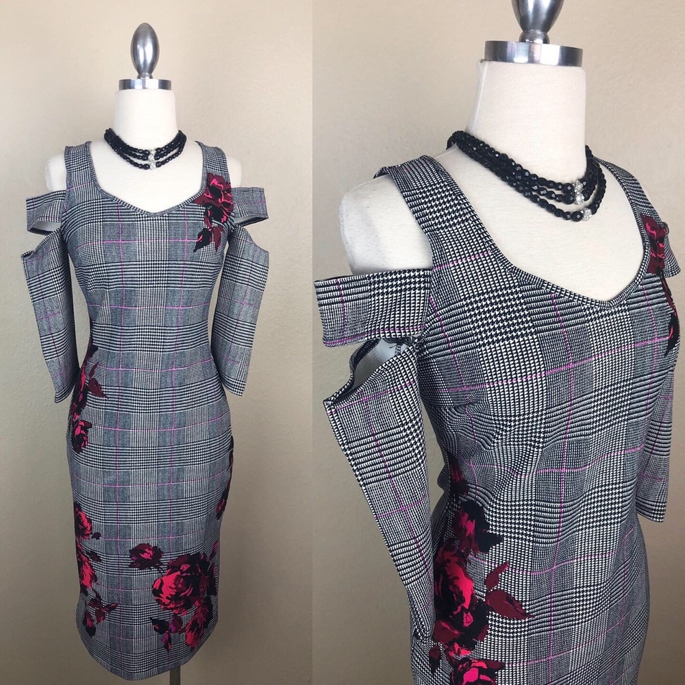 Bold Elements Print/Floral Dress Size XS